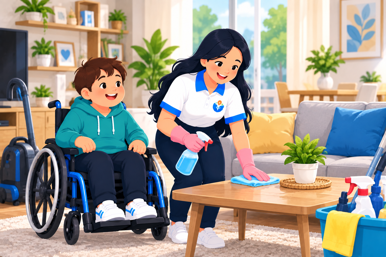 Friendly Home Cleaning Support