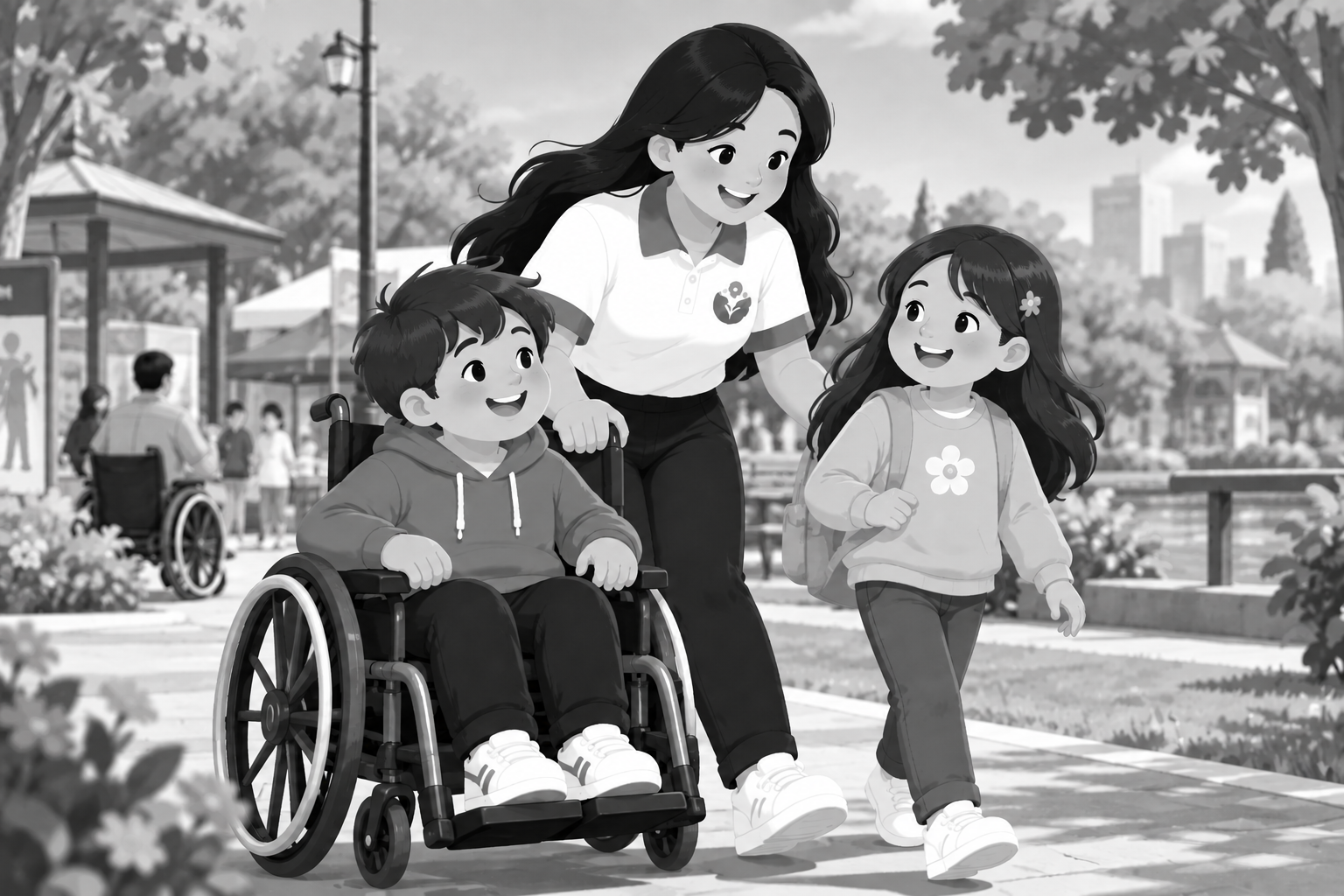 Inclusive Park Walk Together